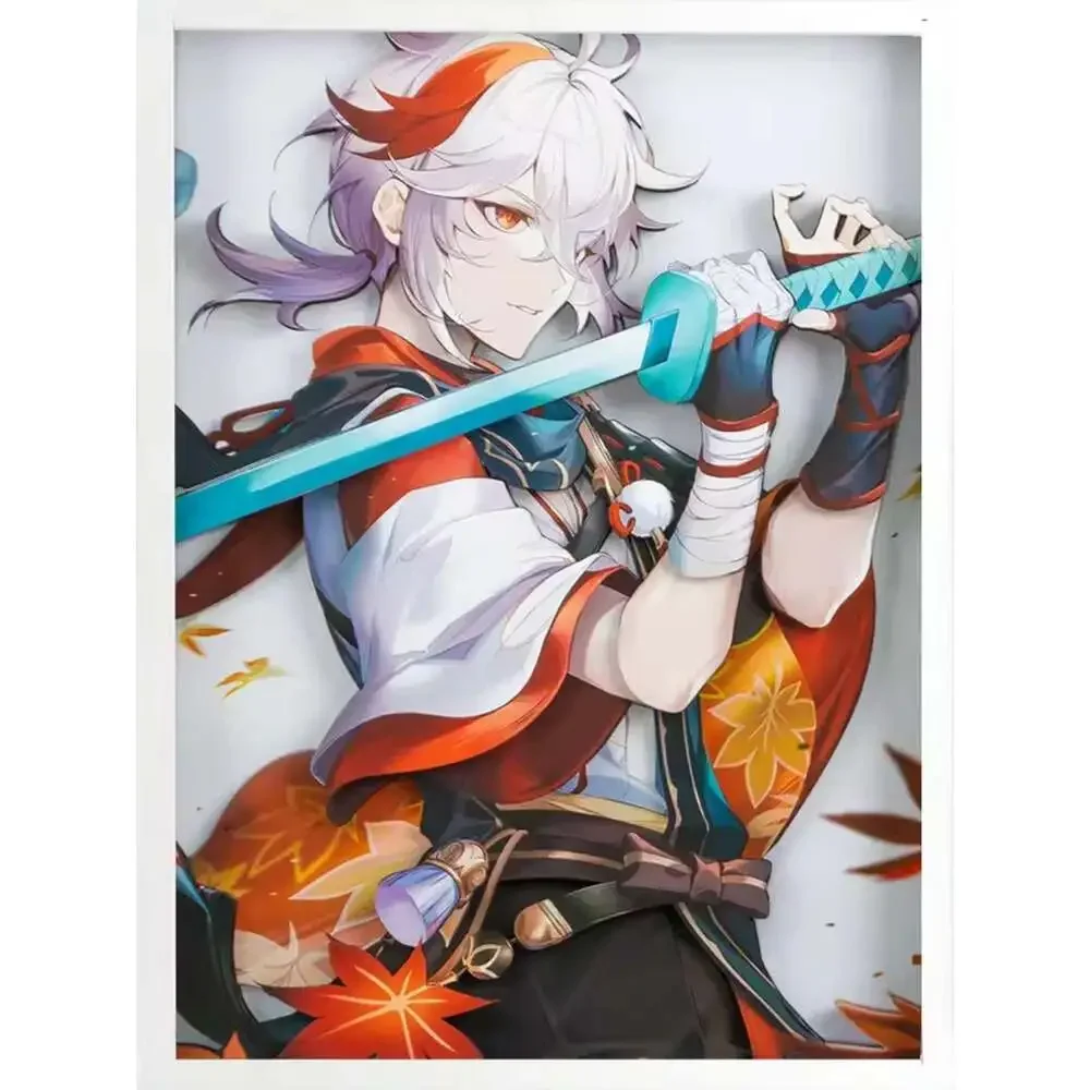 Genshin Impact Handmade 3D Painting, Furina, Yoimiya, Nahida, T
